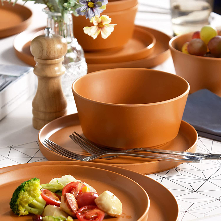 RPET Ocean Recycling Plastic Sheet Injection Molding Grade Recycled Material Camping Tableware Set