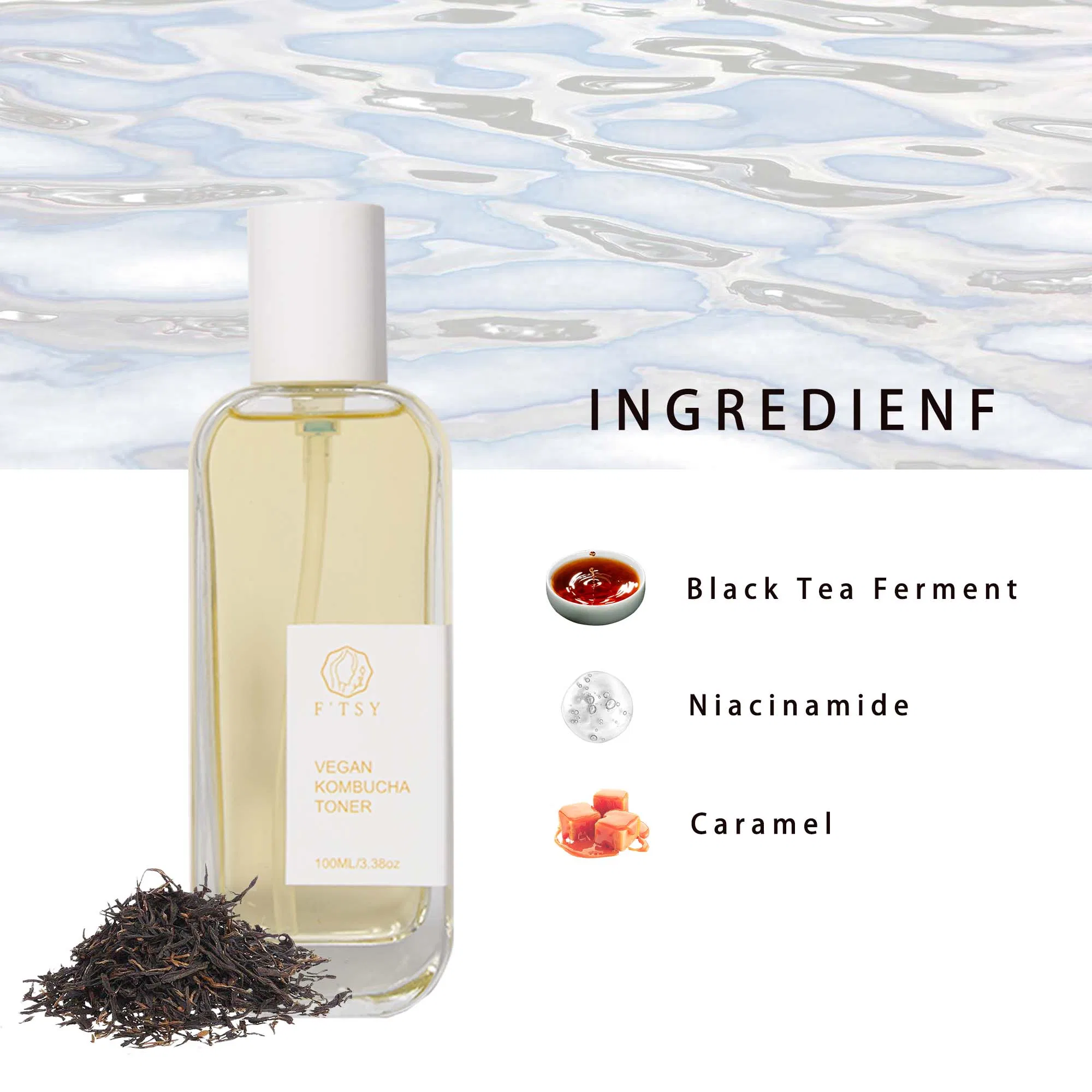 Korean Custom Logo SPA Organic Lavender Rose Water Moisturizing Hydrating Facial Mist Toner Spray