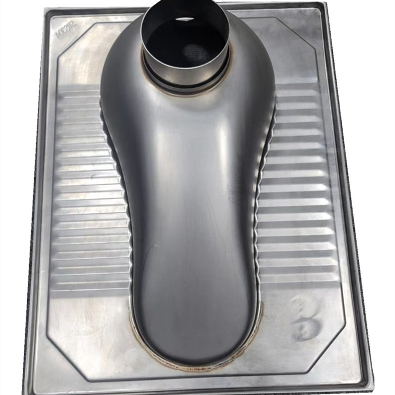 Durable Stainless Steel Vacuum Squatting Pans for Effortless Cleaning