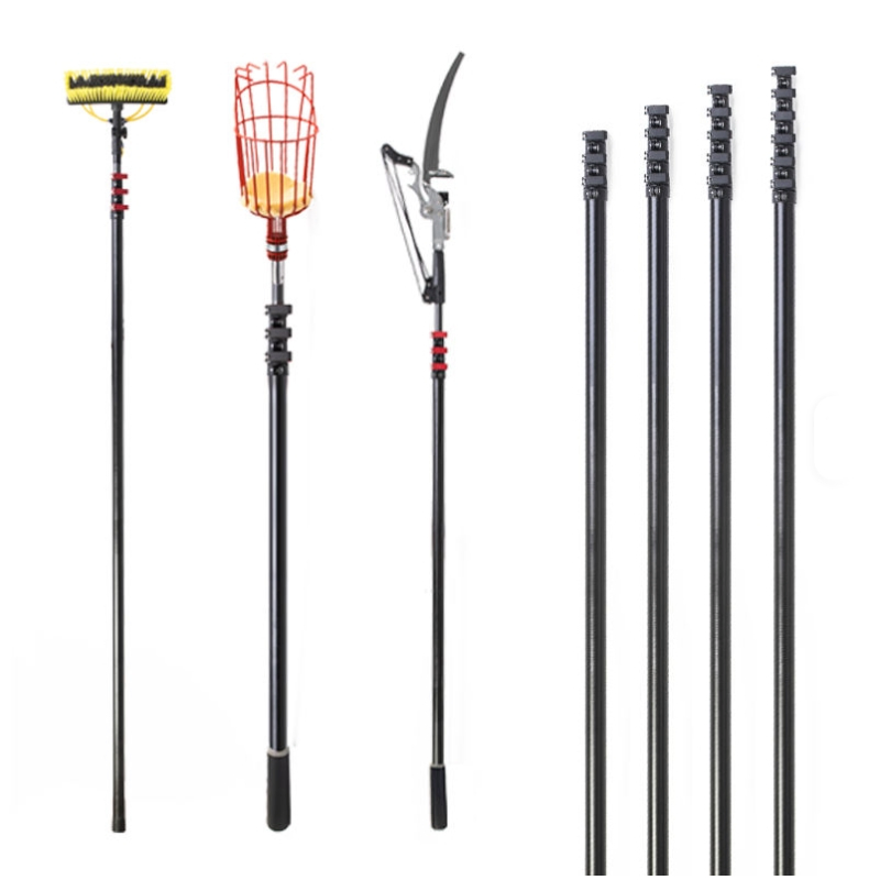 Carbon Fiber Telescopic Pole Customize Betel Nut Picking Pole