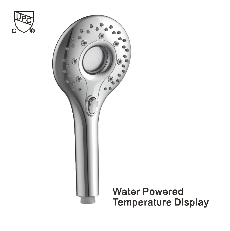 New Product Luxury LED Hand Shower Head Temperature Display Bathroom Accessories