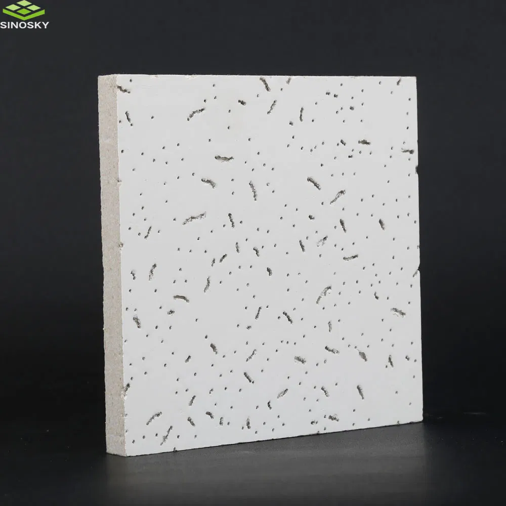 Noise Reduction Soundproof Acoustic Mineral Fiber Board for Hotels