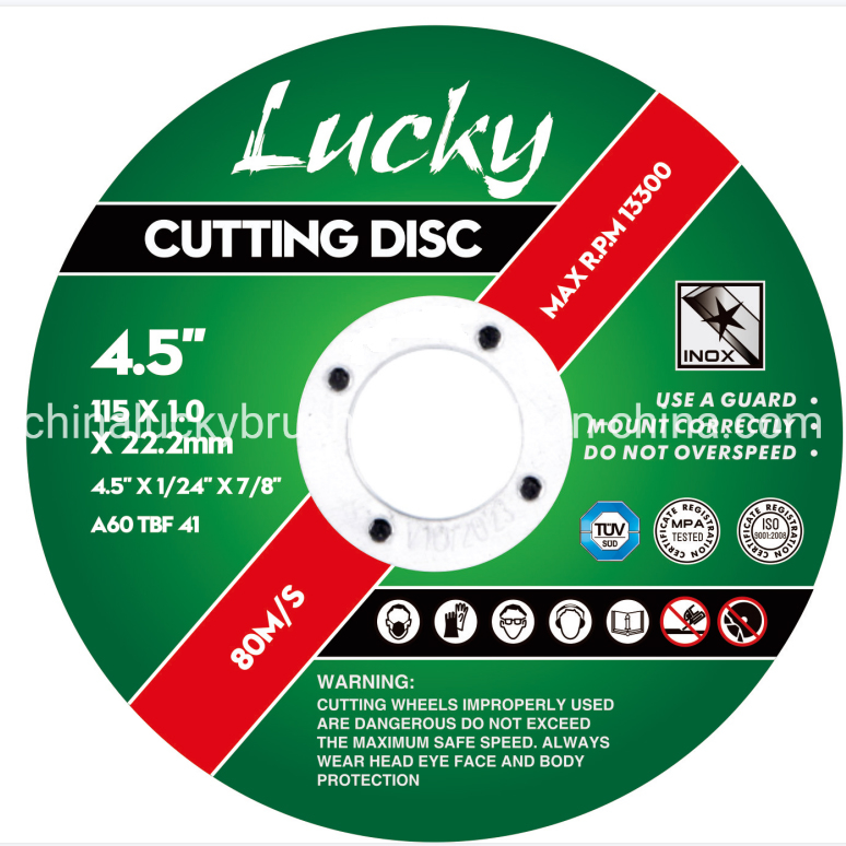 4.5inch Grinding Wheel Grinding Disc Flap Disc for Hardware Tool (YY-1007)