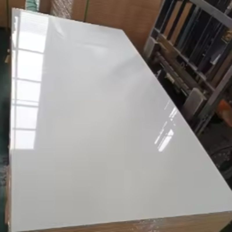 Pet Laminated High Gloss MDF Board for Furniture Decorative Material