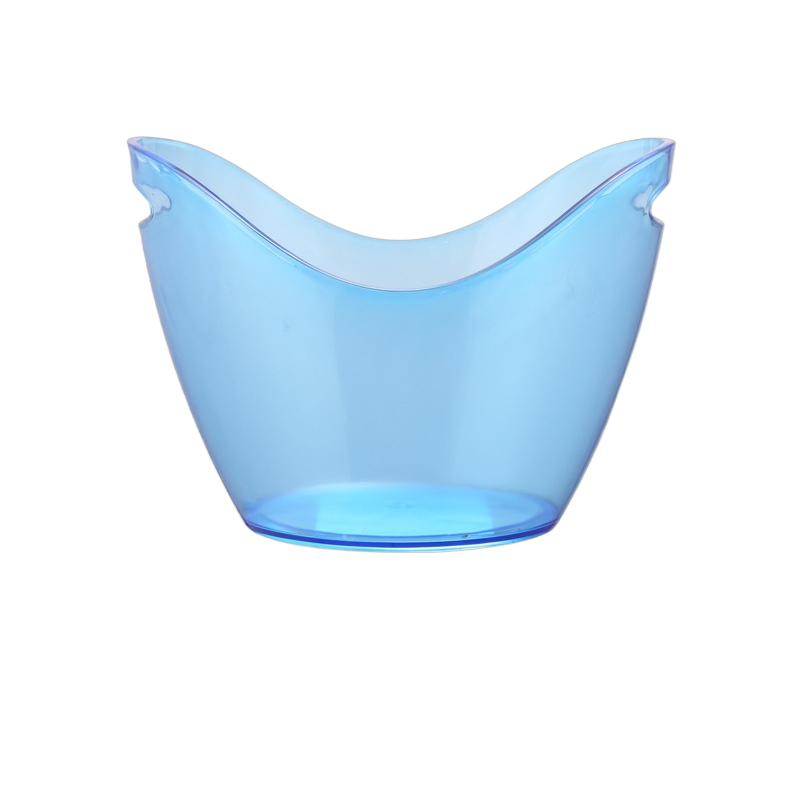 Ice Bucket Beverage Tub Champagne Wine Bucket Plastic Acrylic Tub for Parties