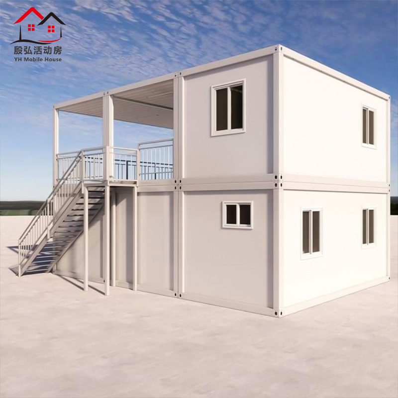 Foldable Homes 20FT Office Folding Container House 20FT Prefabricated Container House