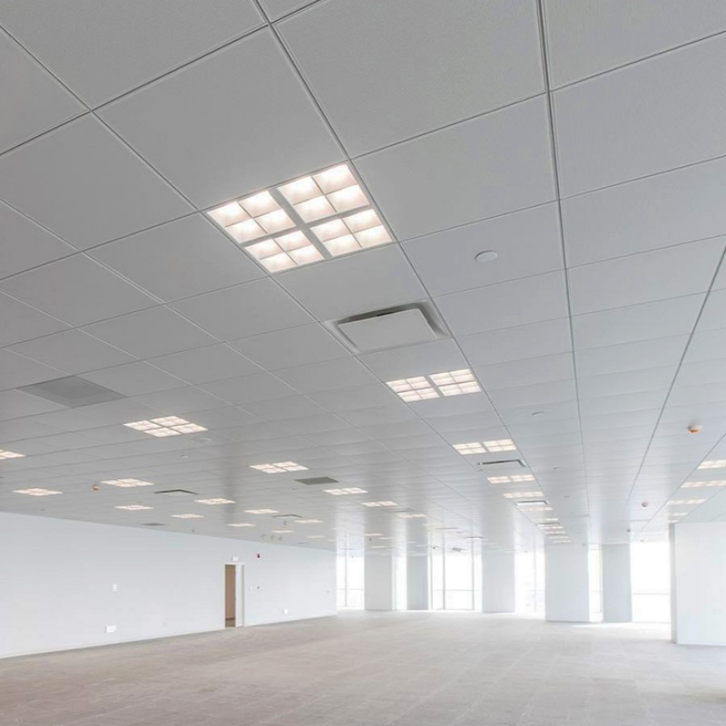 Aluminum Lay in Ceiling Tile Perforation and T Black Groove Carrier
