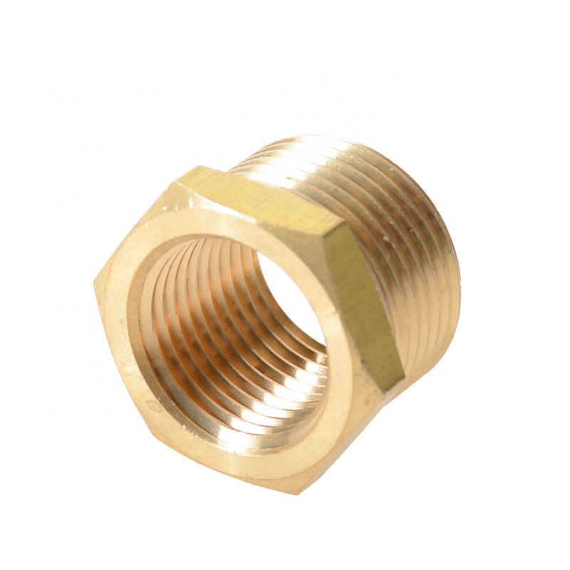 Stainless Steel or C3604 or C3600 1/8" to 2" Brass Bushing