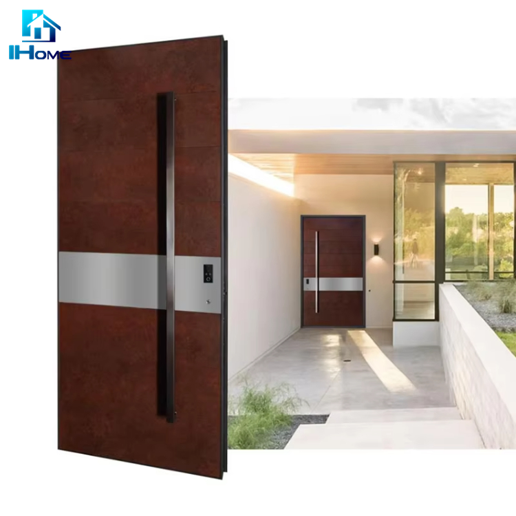 Foshan Factory Entrance Door Handles Front Door Front Entrance Door