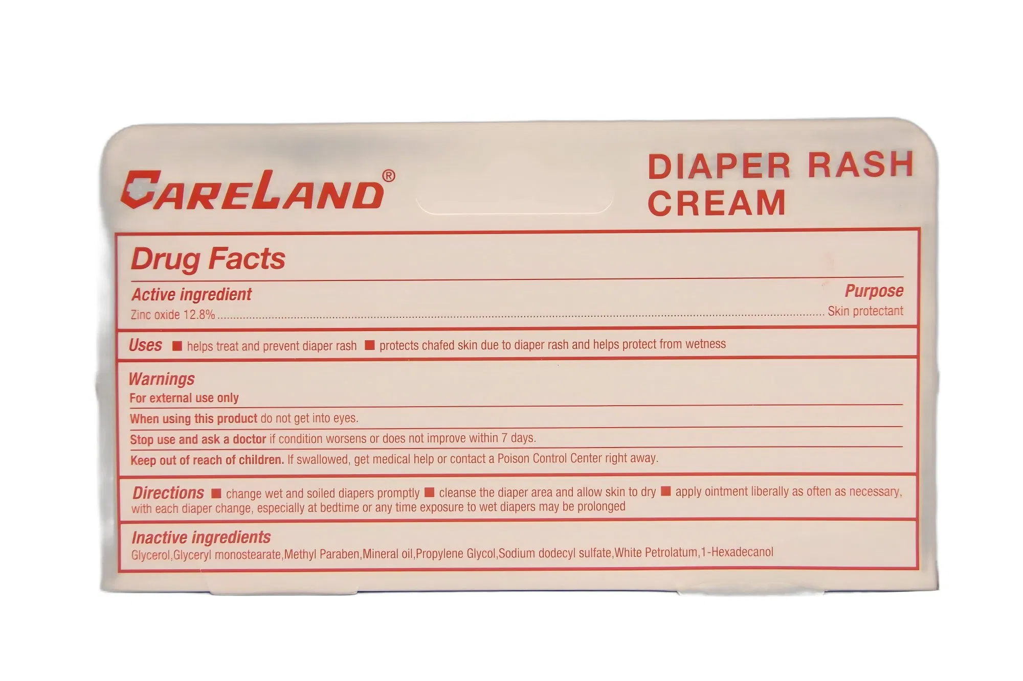 Factory Wholesale Moisturizing Skin Care Cream Natural Extracts Babies External Use Body Eczema Diaper Rash Cream