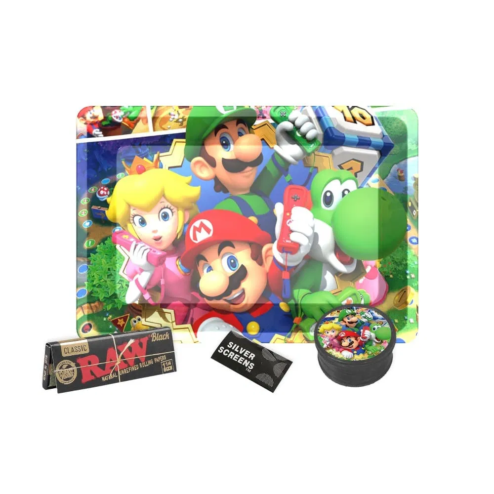 Cute Smoking Accessories Kt Tobocco Basket Smoker Square Tray Set