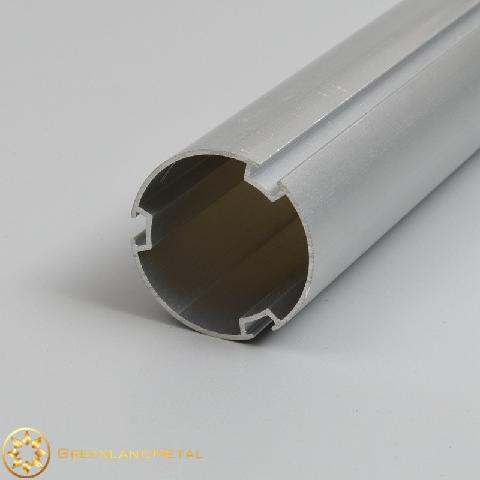 Aluminum Roller Tube Mill Finished / Silver Anodized Gl1045