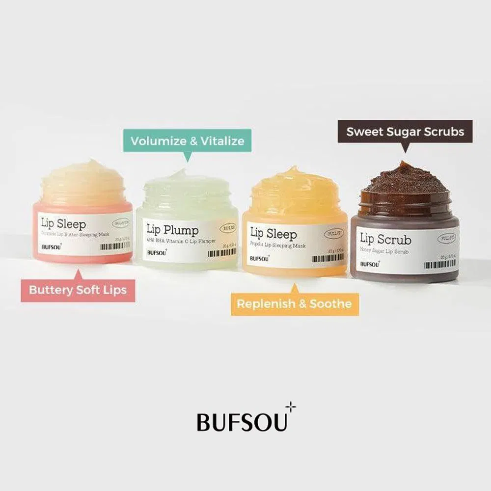 Custom Eco Friendly Lip Scrub Chapstick Shea Butter Cheap Moisture Vegan Lip Sleeping Mask Private Label Fruit Natural Lip Balm