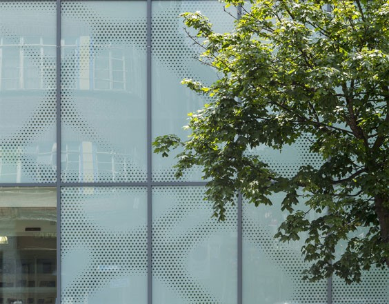 6mm Silk Screen Printing Ceramic Frit Printed Tempered Glass