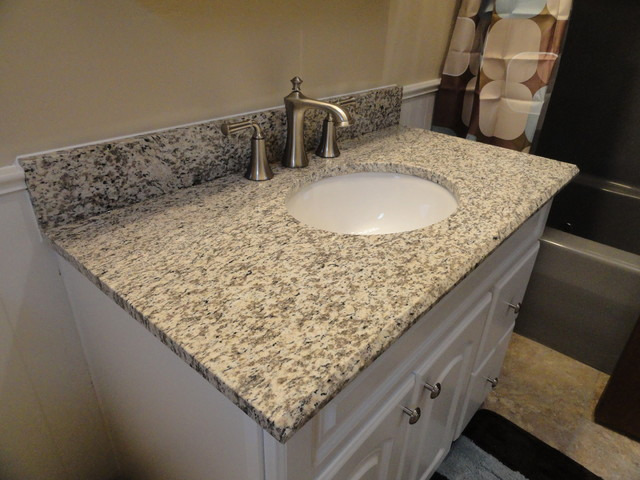 White Granite Countertop/Vanity for Bathroom/Kitchen China Granite Factory