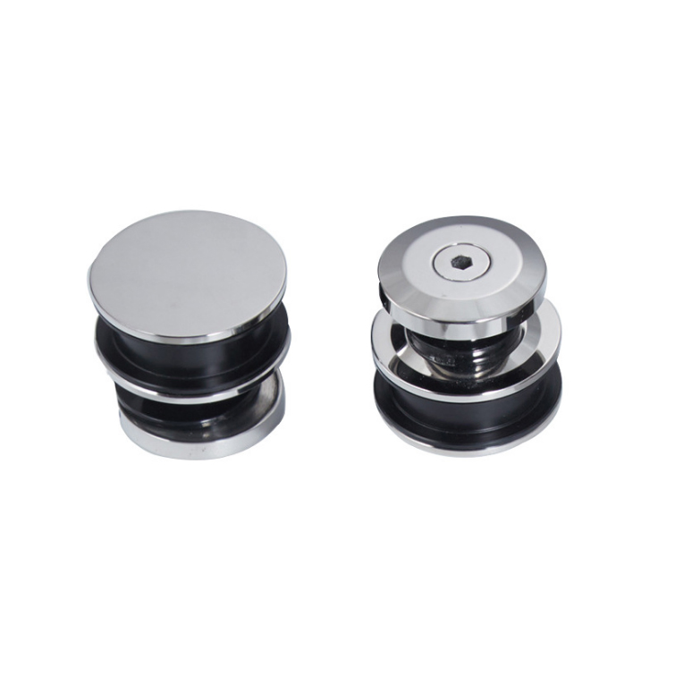 Smooth Rolling Bypass Sliding Door Hardware for Glass Shower System