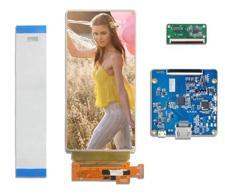 6-дюймовый OLED дисплей MIPI 1080x2160, высокая яркость
