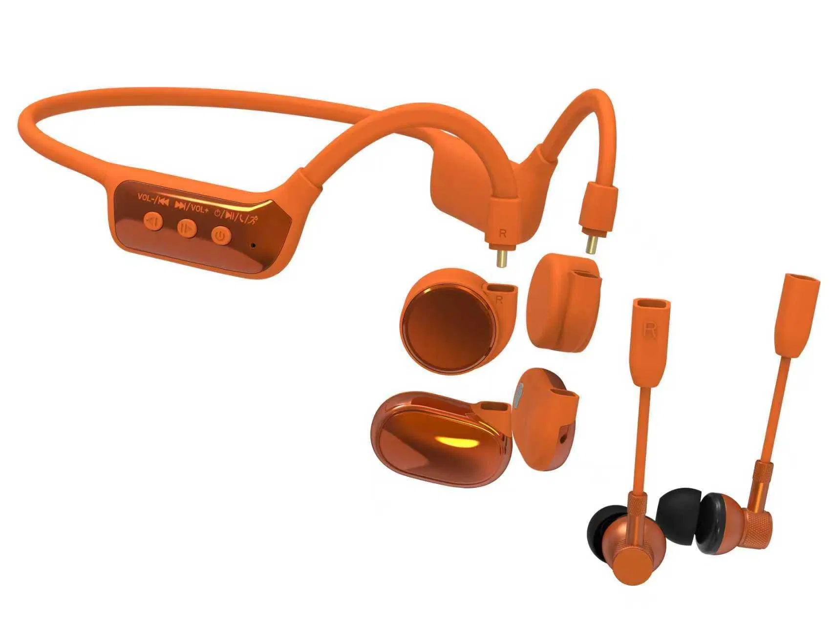 Водонепроницаемые наушники для плавания с костной проводимостью