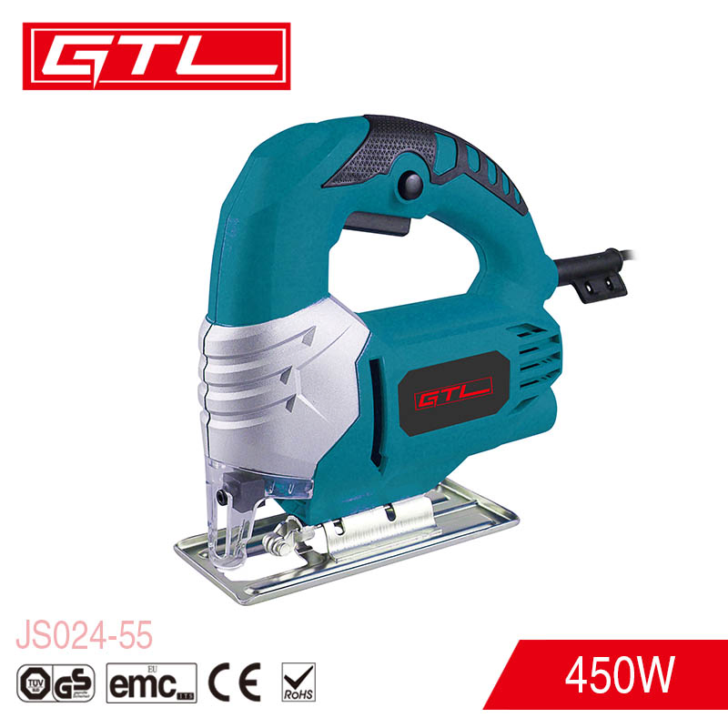 Power Tools 450W 55mm Electric Jig Saw with Pendulum Action (JS024-55)