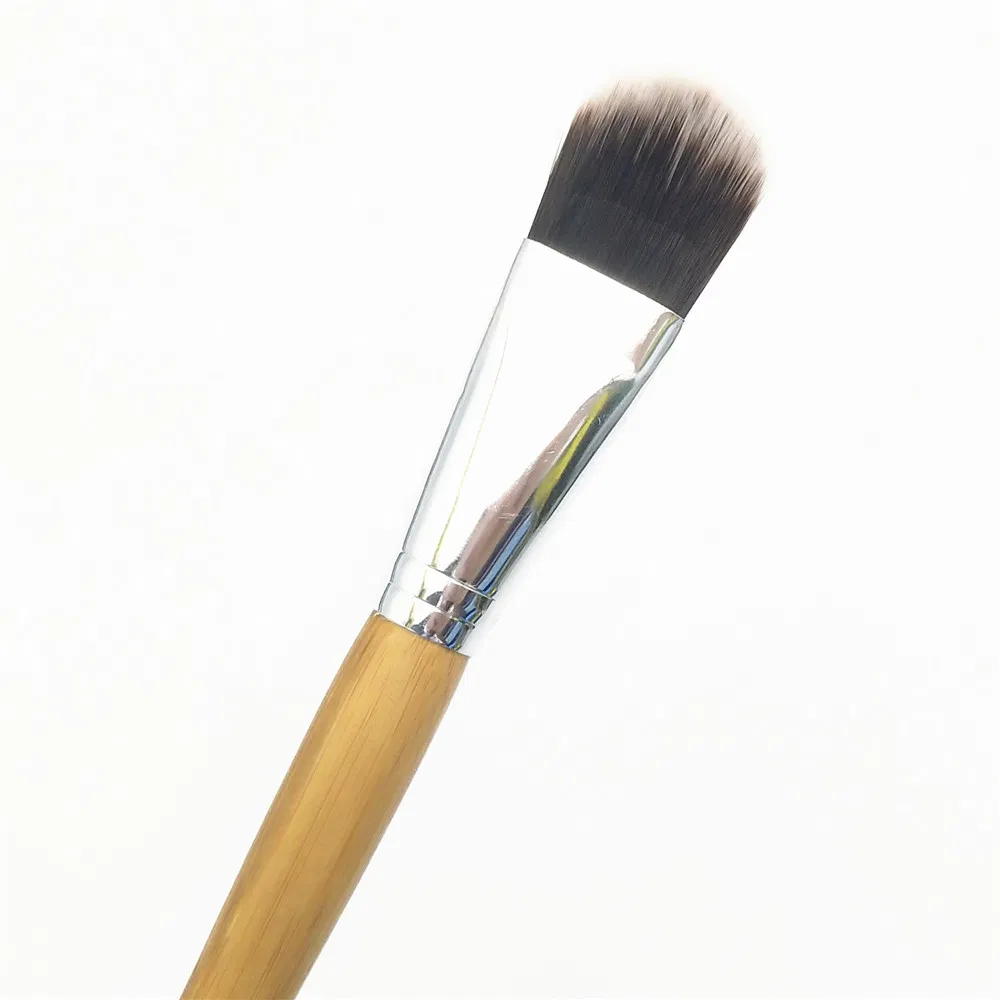 11PCS Cosmetic Brush Set Bamboo Handle FSC Wood Makeup Brushes