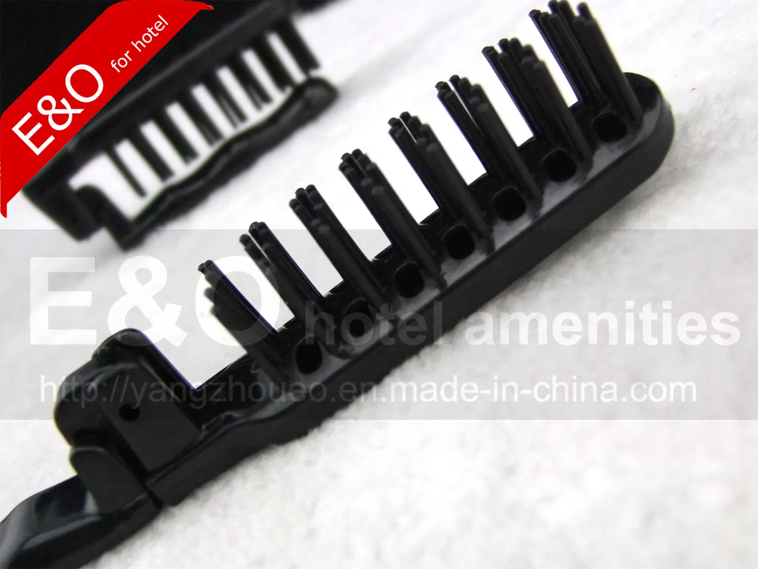 Cheap Plastic Hotel Black Comb
