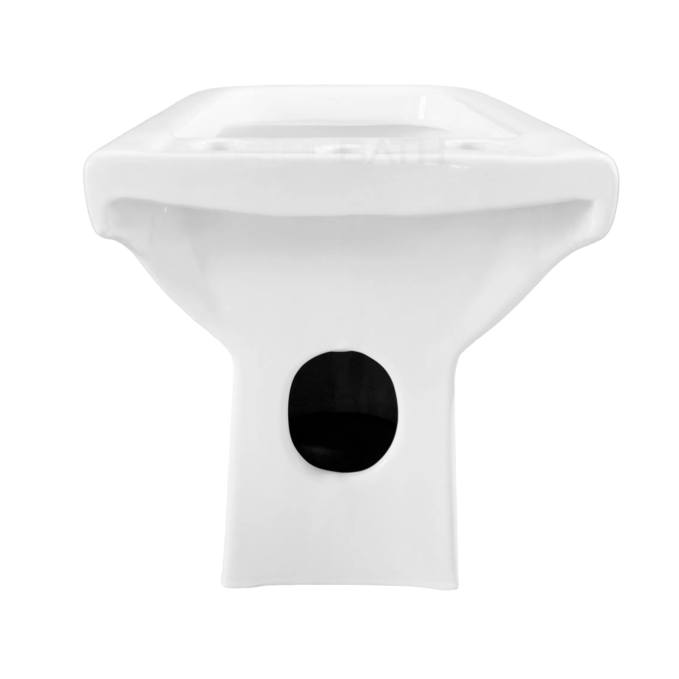 Ortonbath Floor Mounted 3 Tap Holes Toilette Bidet Hospital Elder Lady Care One Piece Ceramic Wc Toilet Bidet Special Care Rectangle Ceramic Toilet Bidet