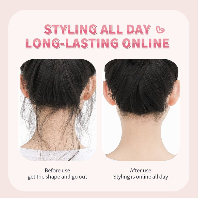 OEM Solid Styling Hair Wax Stick Crushed Hair Finishing Balm Long Styling Hair Finishing Stick Styling Balm Wholesale Makeup