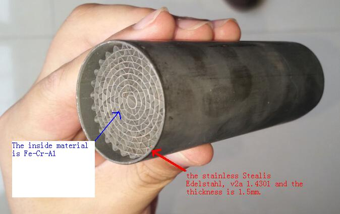 Катализатор для авто и мотоциклов SS316, настраиваемый