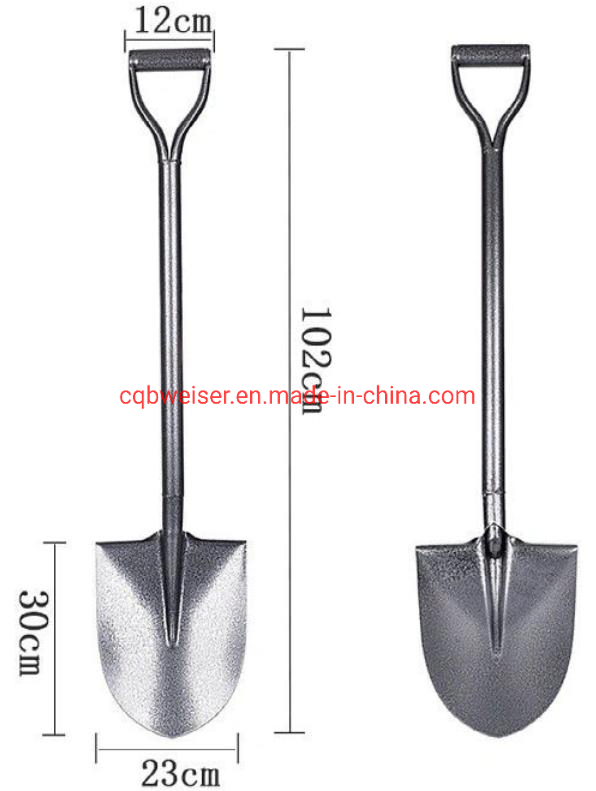 Carbon Steel Shovel Steel Handle Spades S501&S503y Garden Shovel