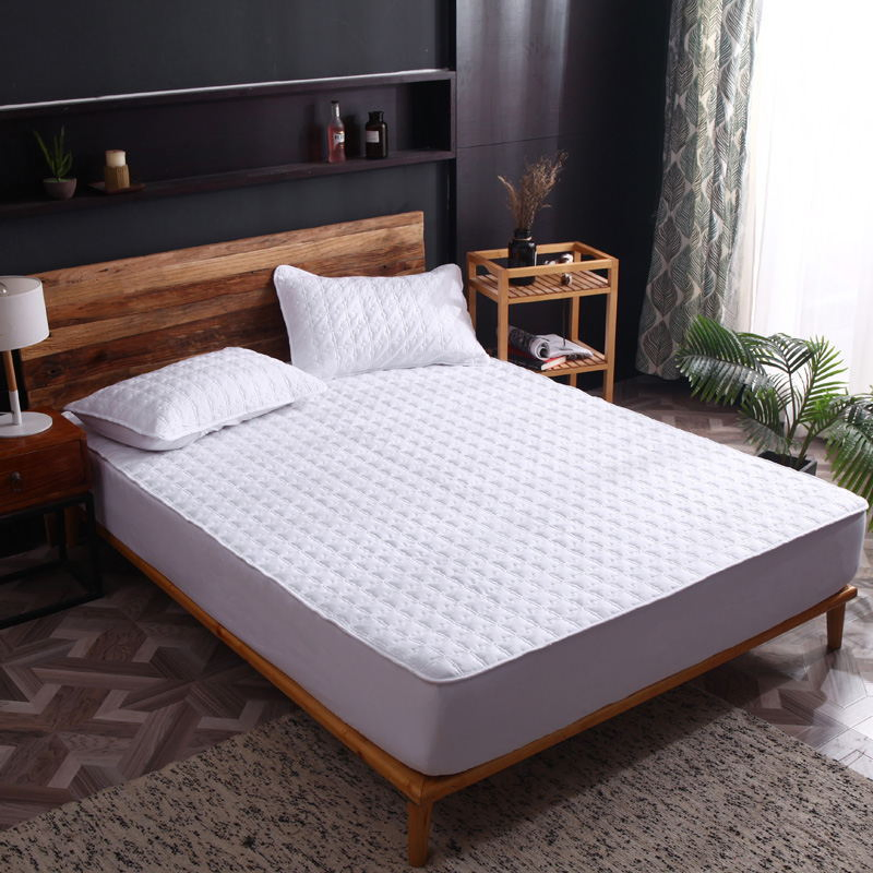 Custom Water Proof Hypoallergenic Quilted/Bamboo/Terry Cotton Mattress Protector