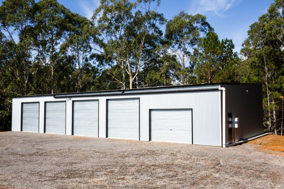 High-Quality Materials Light Qingdao Steel Structure Metal Frame Garage Kits Storage Sheds