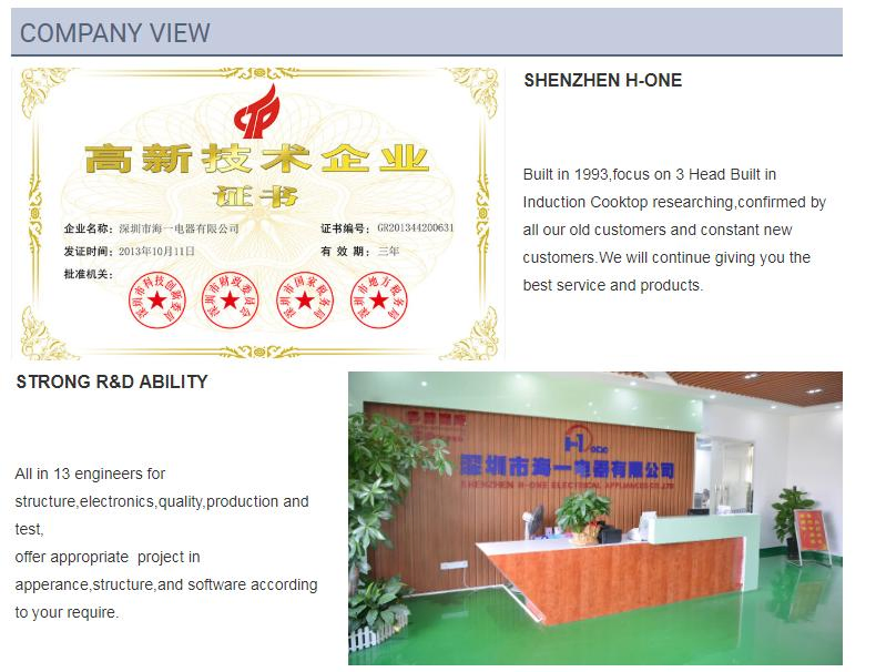 Half Bridge Drive Burner 3 Plate Induction Hob