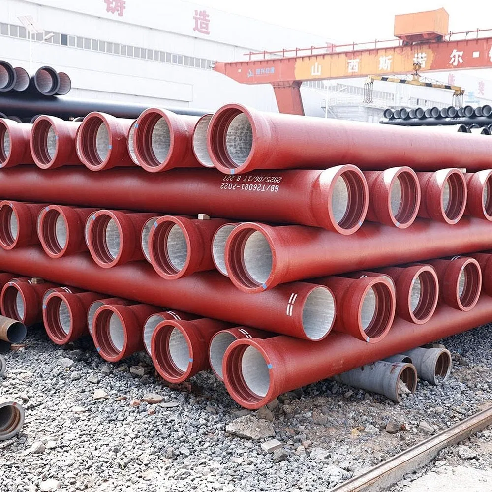 Environmentally Friendly Zinc-Rich External Coating Ductile Cast Exhaust Iron Pipe