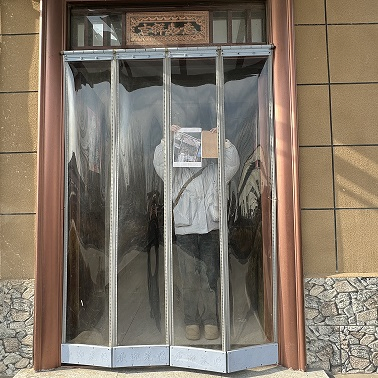 Tianhe PVC Transparent Isolation Magnetic Curtain