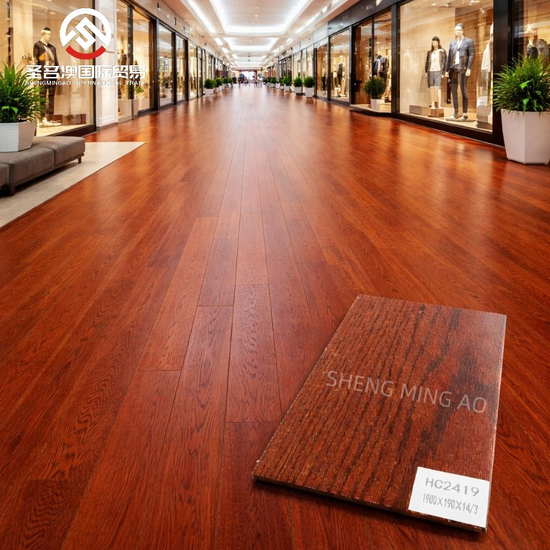 Инженерная доска Дуб темный, классическая текстура дерева