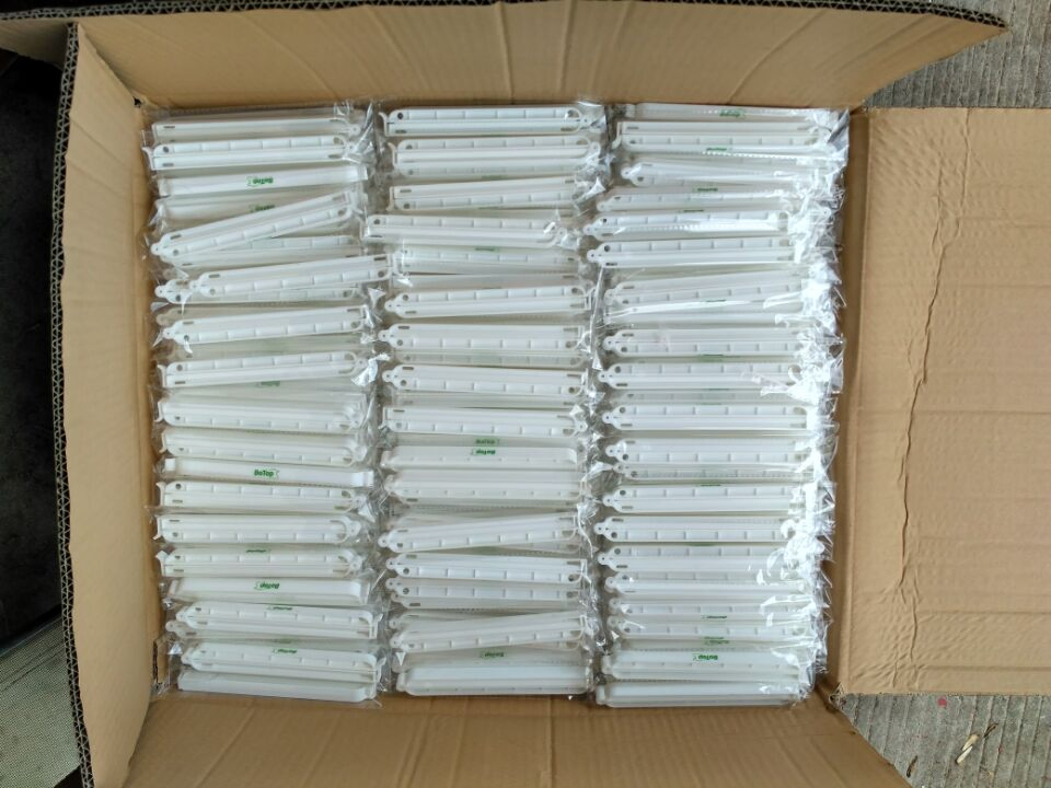 150mm Plastic Sealing Clip for Bag with Logo Printing