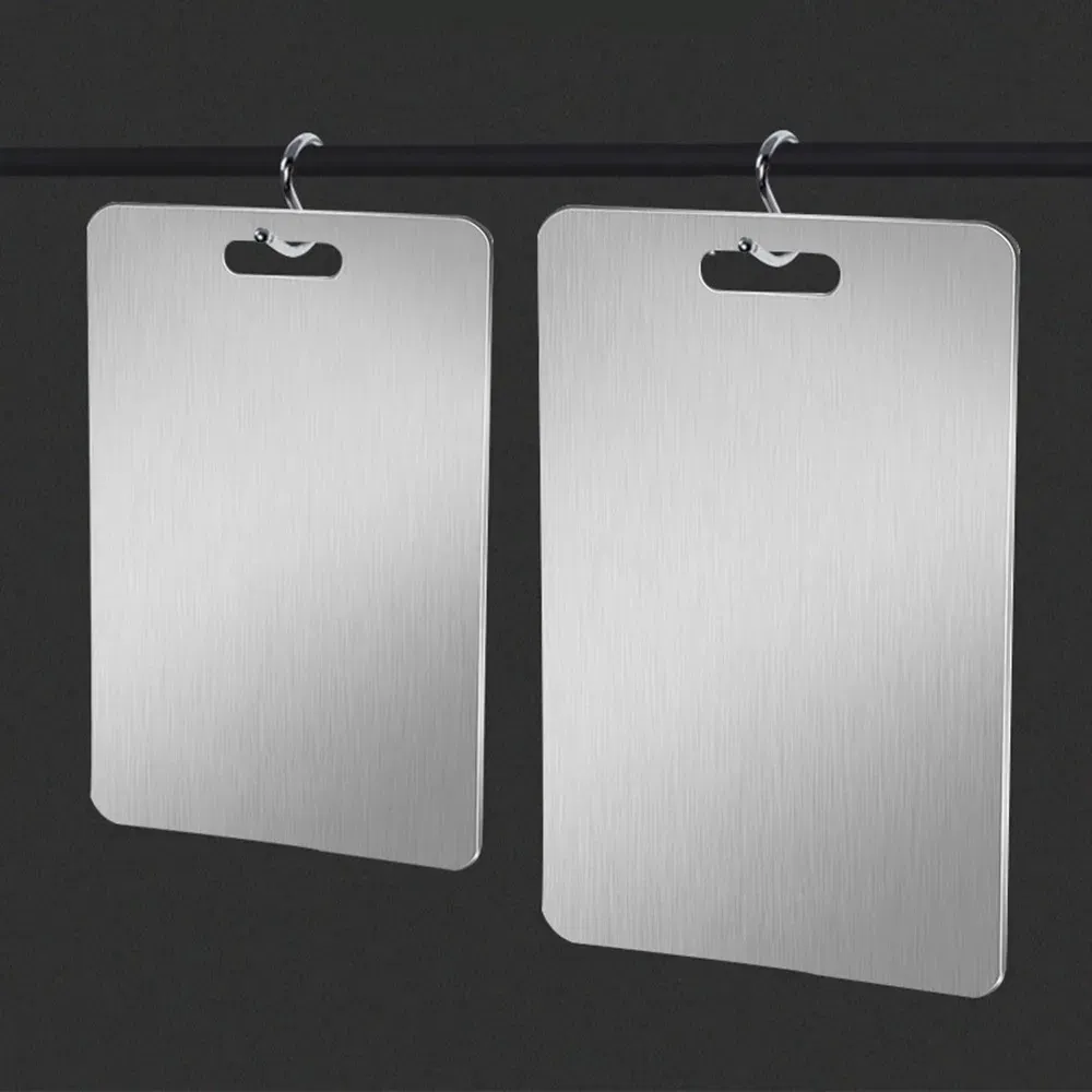 304 316 Stainless Steel Cutting Board Antibacterial Mould Proof Household Kitchen Thickened Double-Sided Cut Vegetable