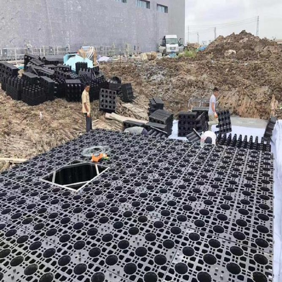 Rain Water Catchment Stormwater Harvesting Tank Customized PP Modules