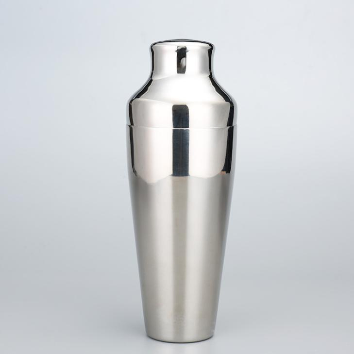 Шейкер для коктейлей из нержавеющей стали, черный/розовое золото