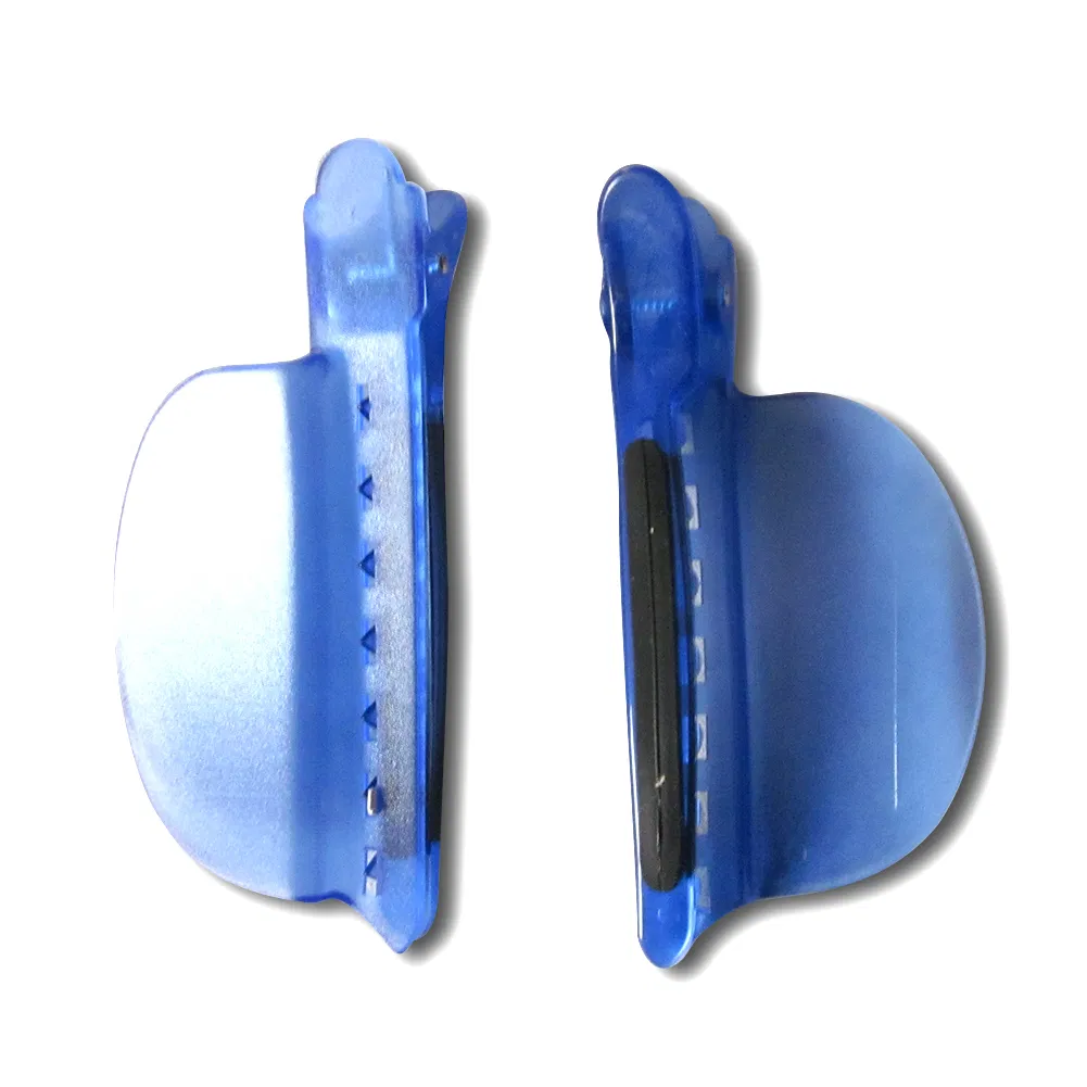 Зажимы для волос Blue Clips PRO, 5 и 7 зубьев