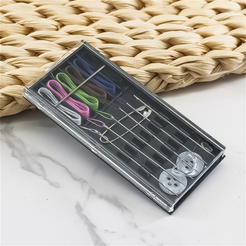 Sewing Box for Home and Hotel Use with Essential Sewing Accessories