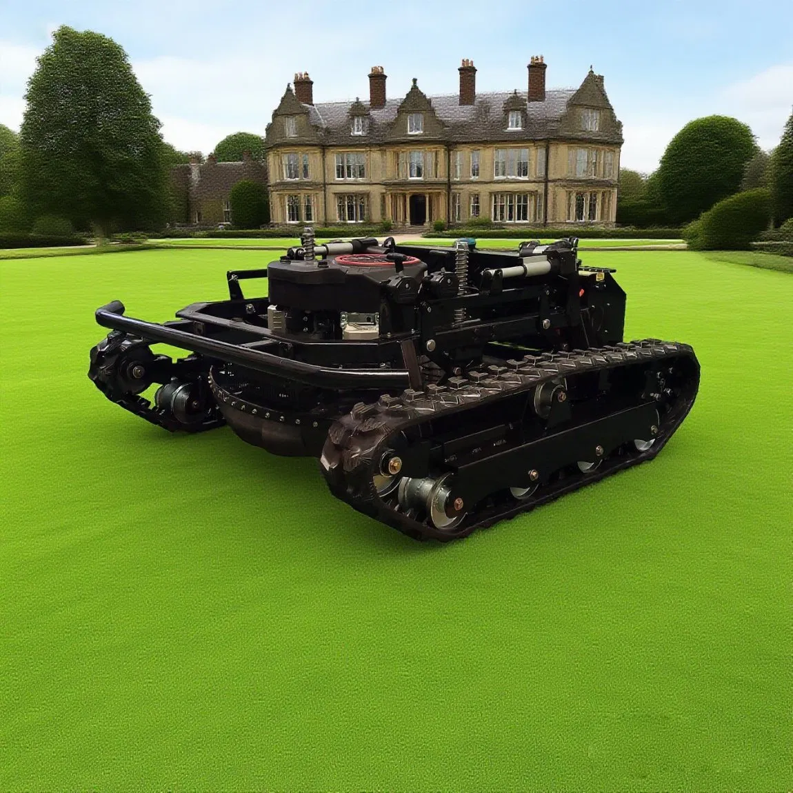 Робот-газонокосилка T800 с дистанционным управлением