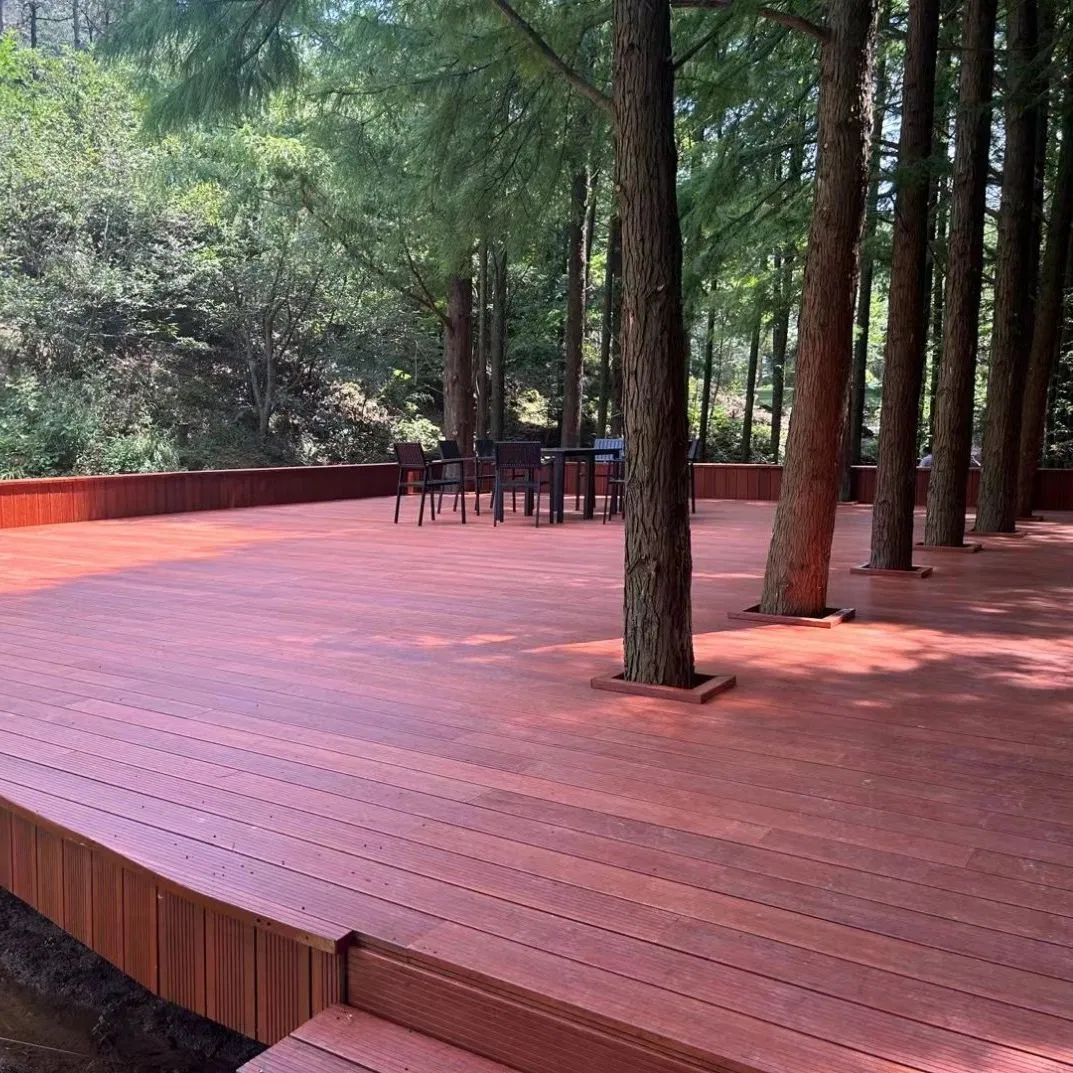 High Quality Waterproof Outdoor Engineered Bamboo Terrace Flooring