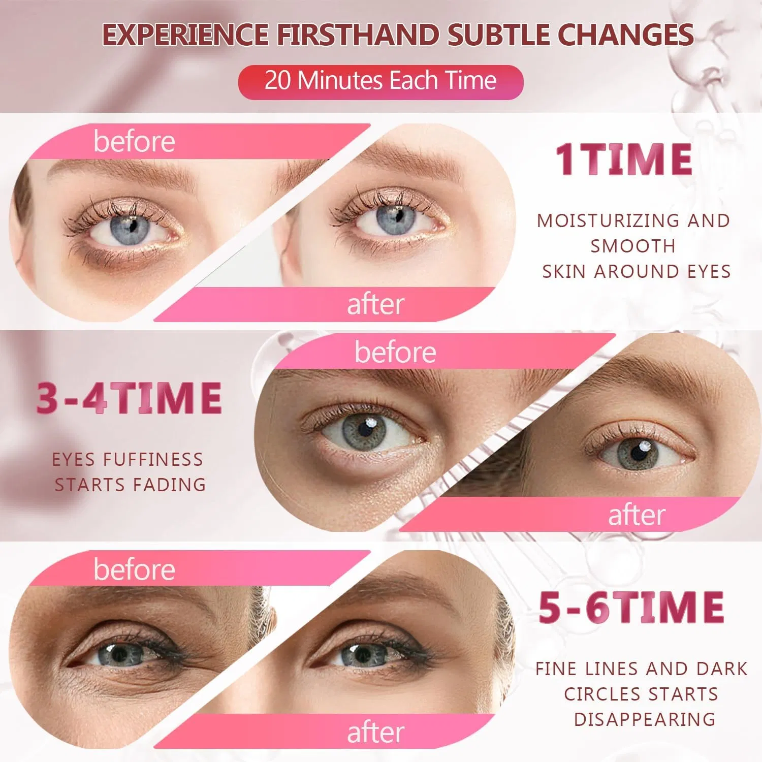Anti-Wrinkle Eye Mask Firm Eye Area Reduce Fine Lines