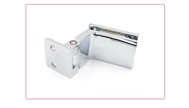 Movable Ss Mirror Sliding Shower Tempered Glass Door Hinge Glass Clamp