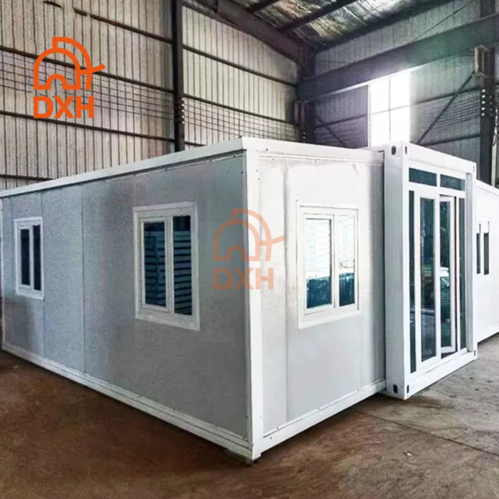 20FT 30FT 40FT Luxury Beach Villa Hotel Classroom Restaurant Folding Prefabricated Hotel Office Mobile Modular Tiny Living Prefab Expandable Container House