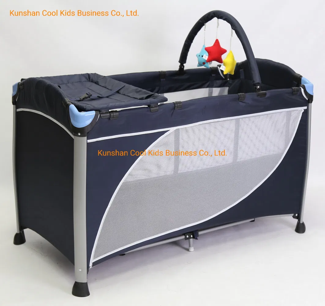 Folding Playpen Crib Multifunctional Portable Cot Travel Baby Bed