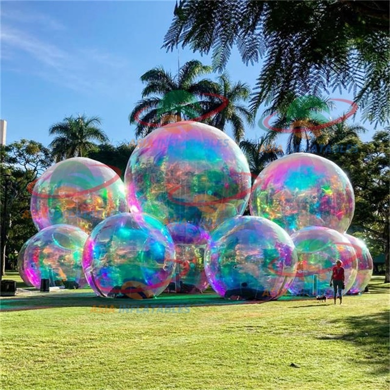 Factory Price Inflatable Mirror Balloon, Inflatable Stainless Steel Spheres for Advertising