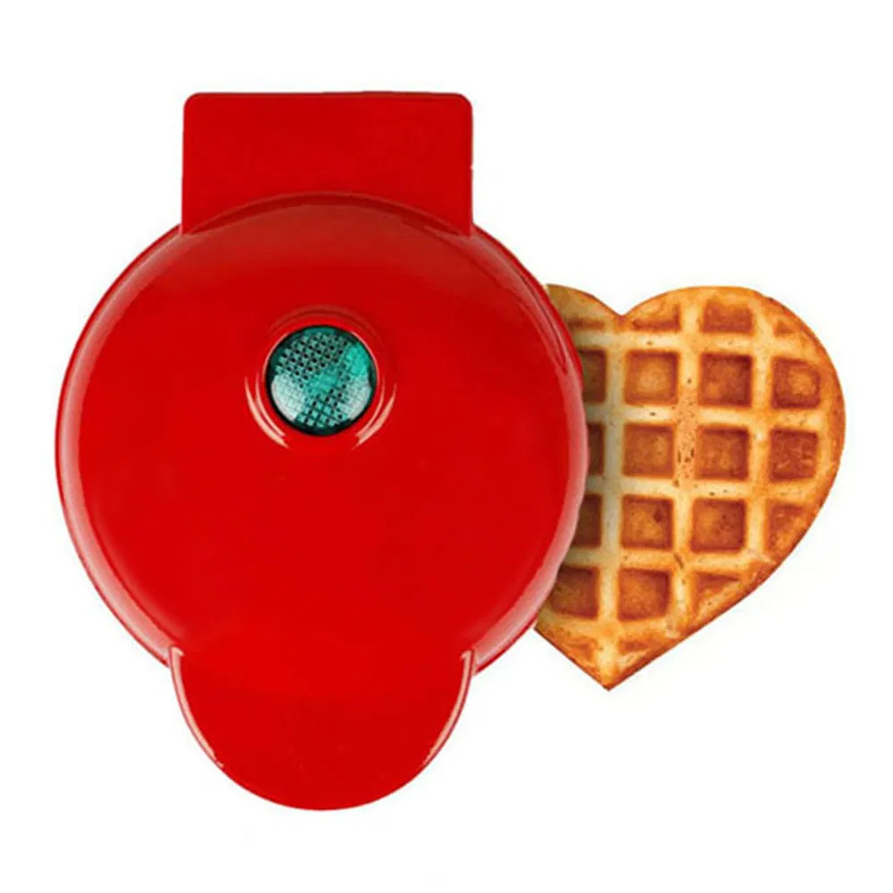 Mini Individual Waffles Maker for Hash Browns with Easy to Clean Non-Stick Surfaces