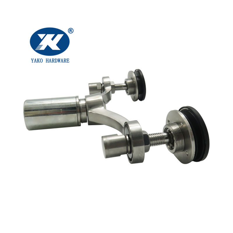 Two-Way Stainless Steel Double Arm 180 Degree Glass Curtain Wall Spider Fitting